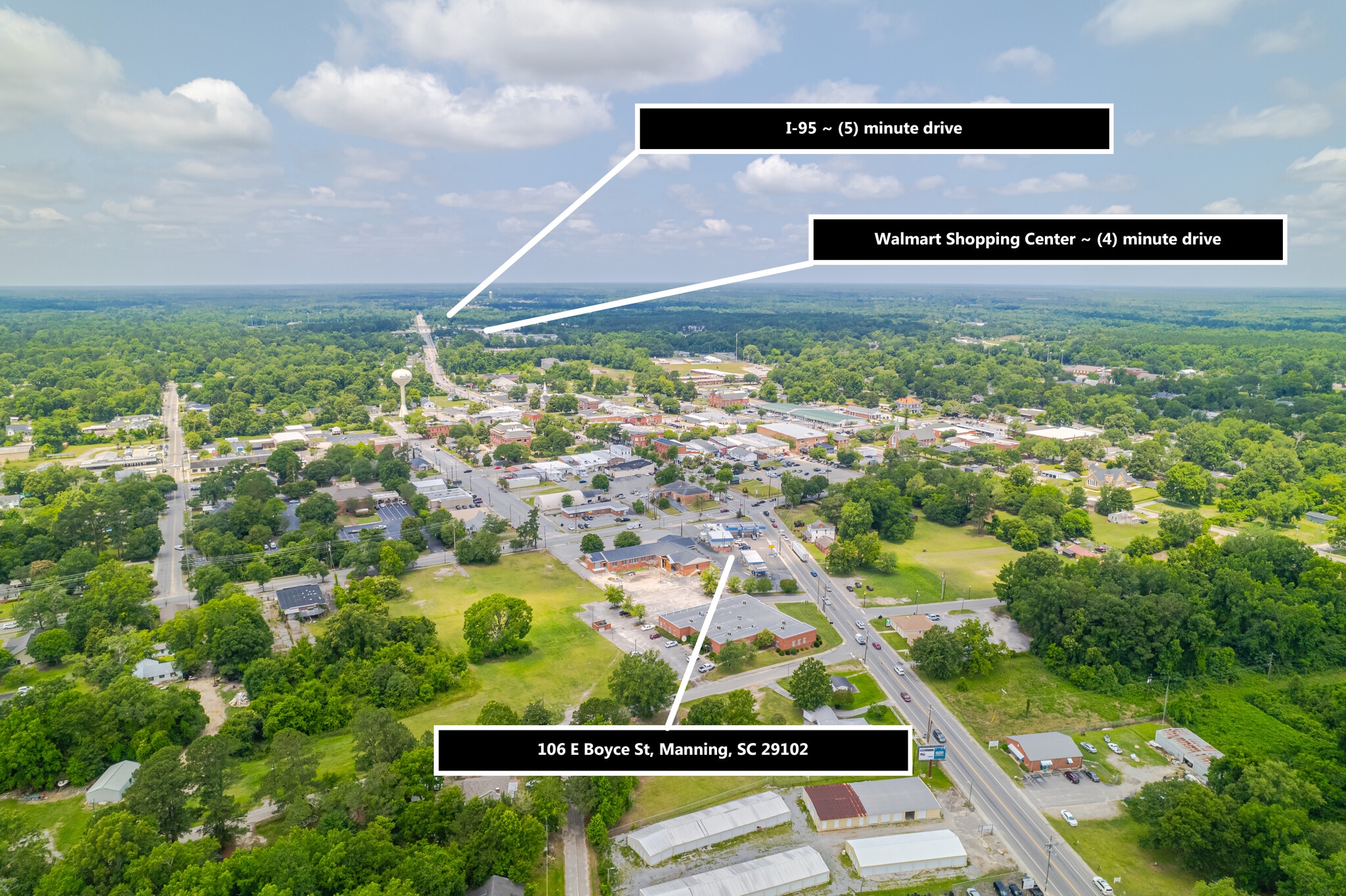 106 E Boyce St, Manning, SC 29102 Retail for Sale