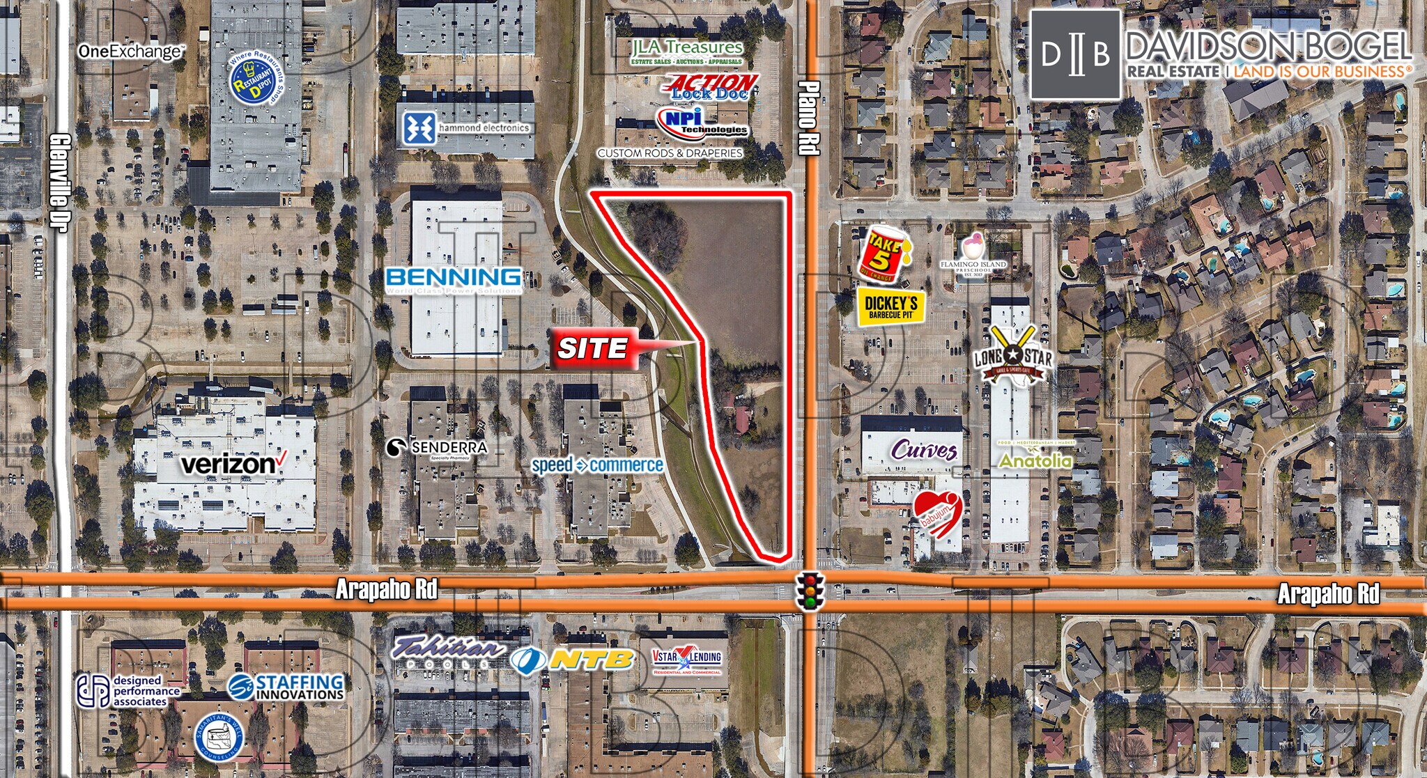 NWC Arapaho Rd. & Plano Rd., Richardson, TX 75081 Land for Sale