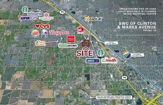 More details for Clinton Ave, Fresno, CA - Land for Lease