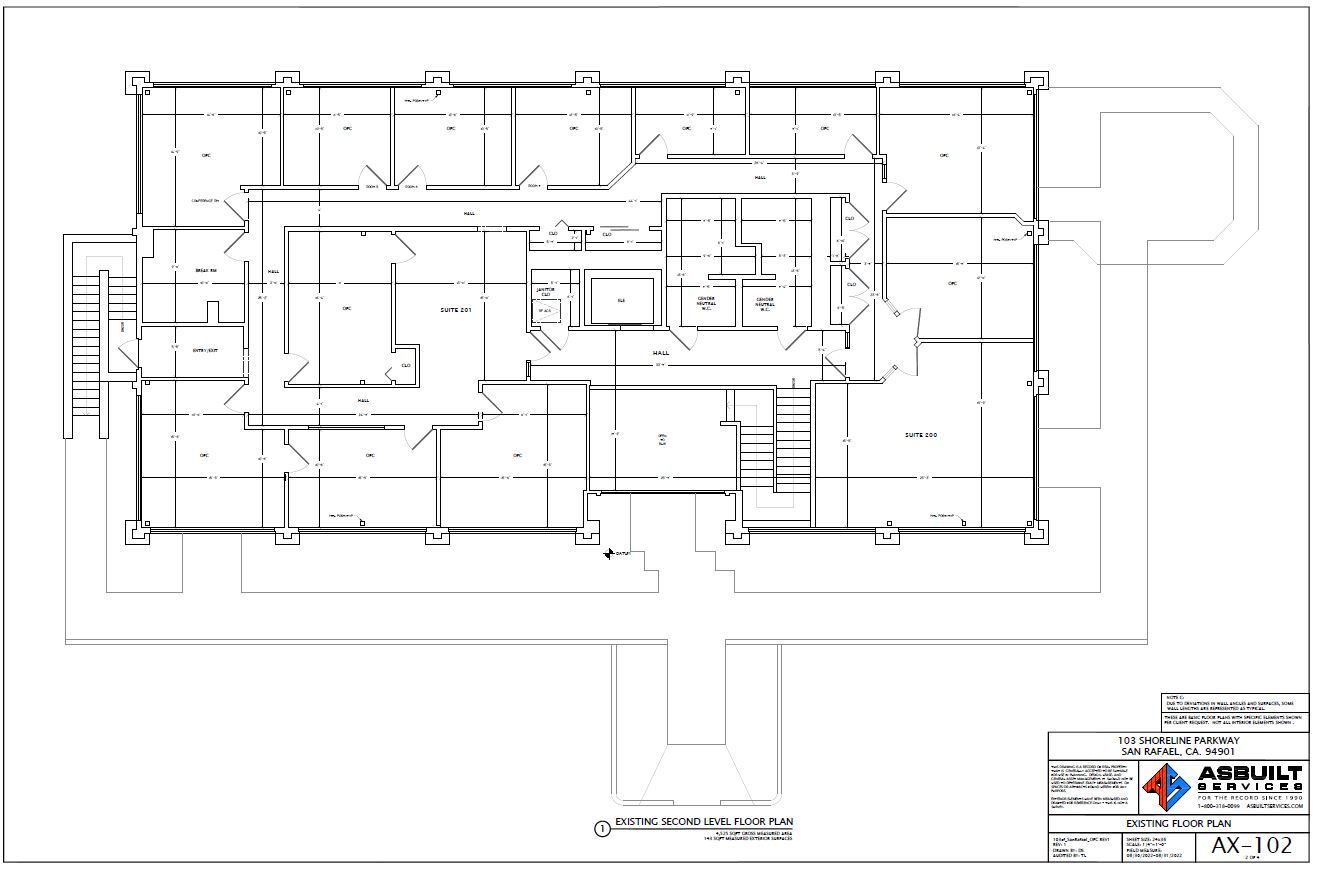 103 Shoreline Pky, San Rafael, CA for lease Floor Plan- Image 1 of 5