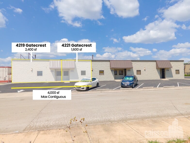 4219-4227 Gatecrest, San Antonio, TX for lease - Building Photo - Image 1 of 9