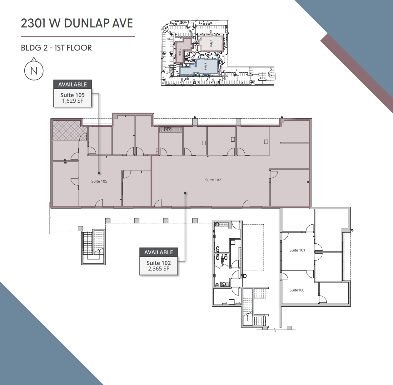 2301 W Dunlap Ave, Phoenix, AZ for lease Floor Plan- Image 1 of 1