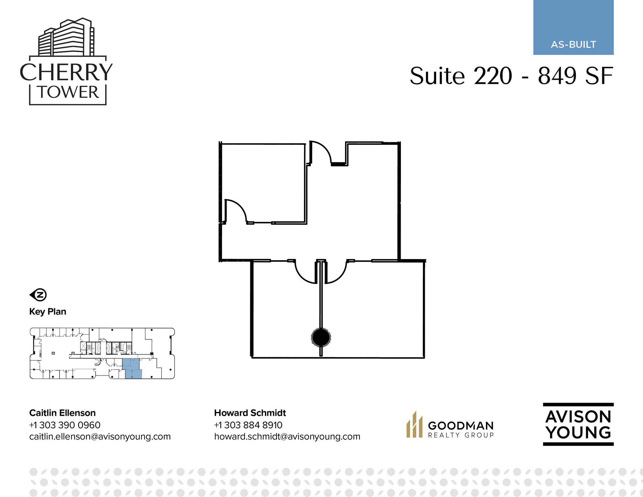 950 S Cherry St, Denver, CO for lease Floor Plan- Image 1 of 1