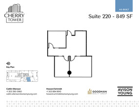 950 S Cherry St, Denver, CO for lease Floor Plan- Image 1 of 1