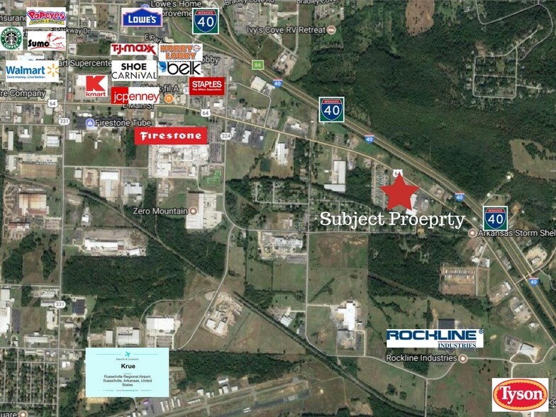 3704 E Main St, Russellville, AR, 72802 Commercial Land For Sale