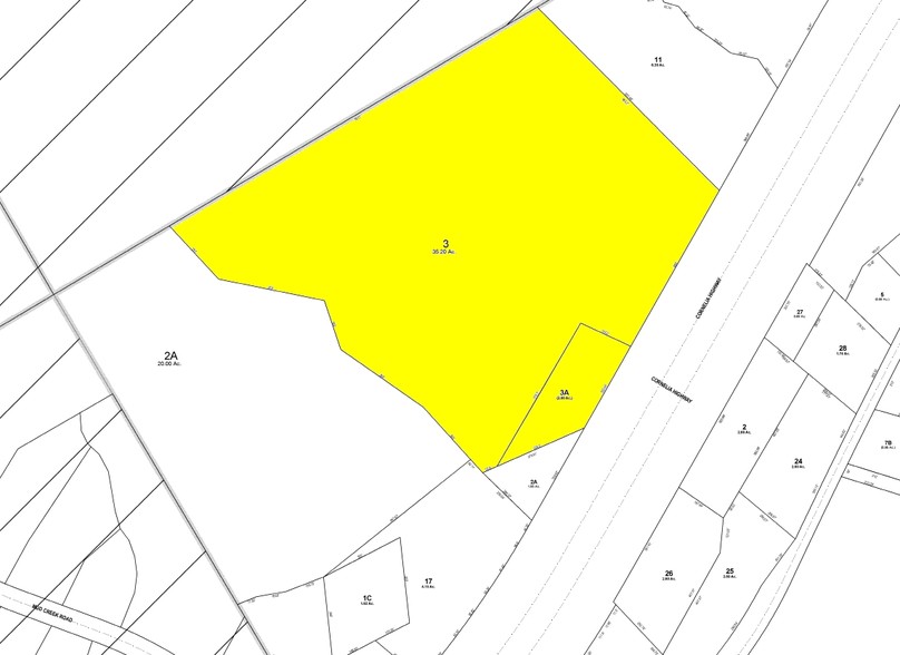 5905 Cornelia Highway 365, Alto, GA for sale - Plat Map - Image 2 of 2