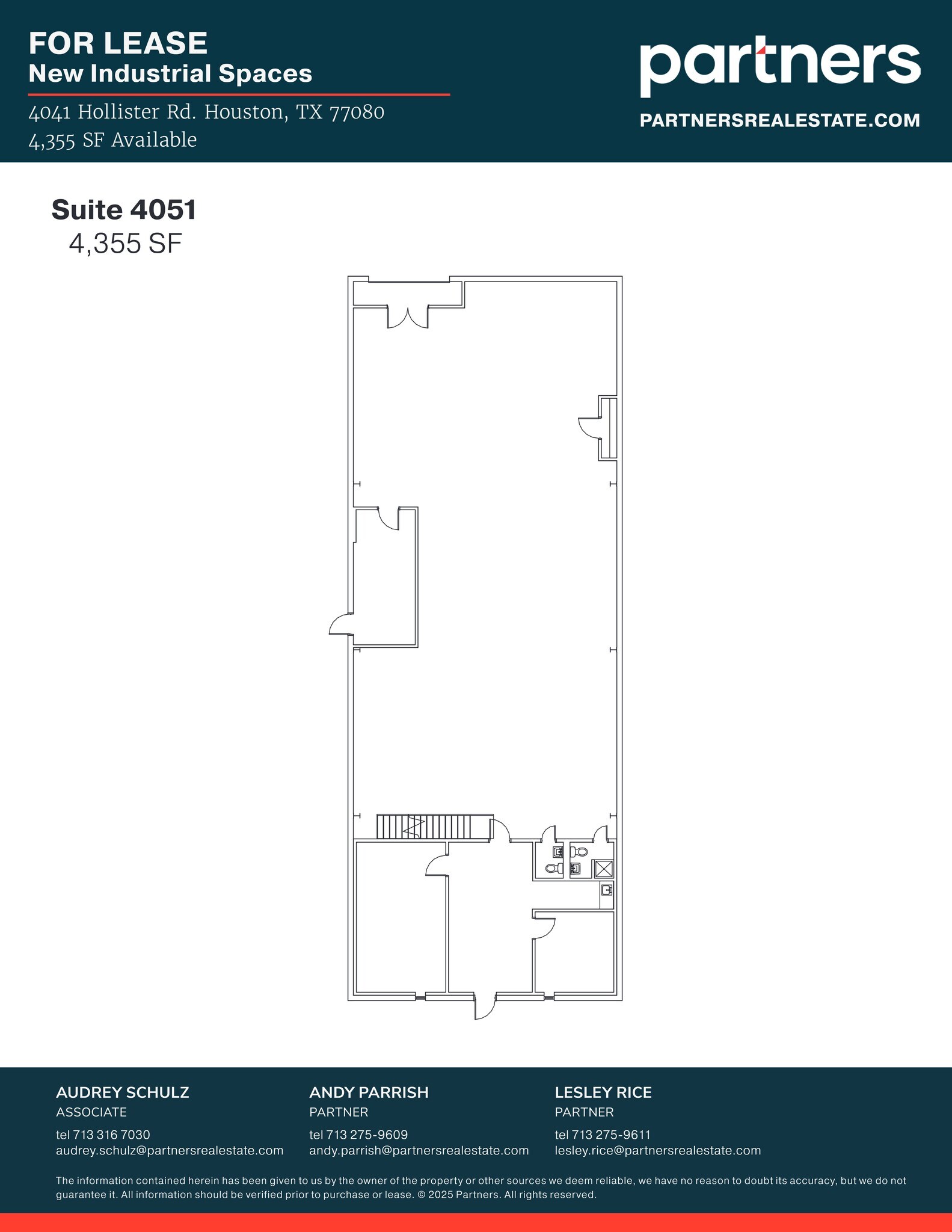 4041-4071 Hollister Rd, Houston, TX for lease Site Plan- Image 1 of 1