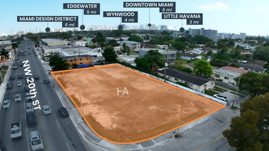 2550 NW 20th St, Miami, FL - AERIAL map view - Image1