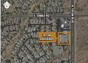 26224 N Tatum Blvd, Phoenix, AZ - aerial  map view