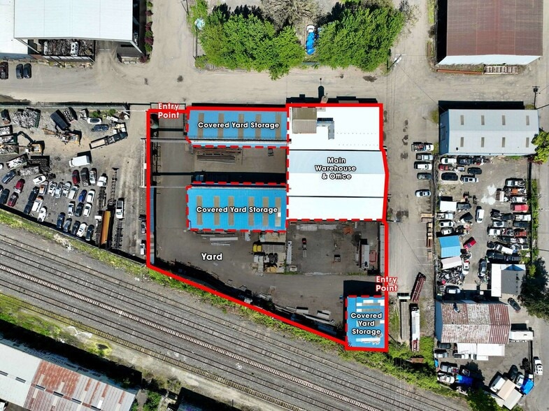 8235 N Kerby Ave, Portland, OR for lease - Aerial - Image 2 of 6