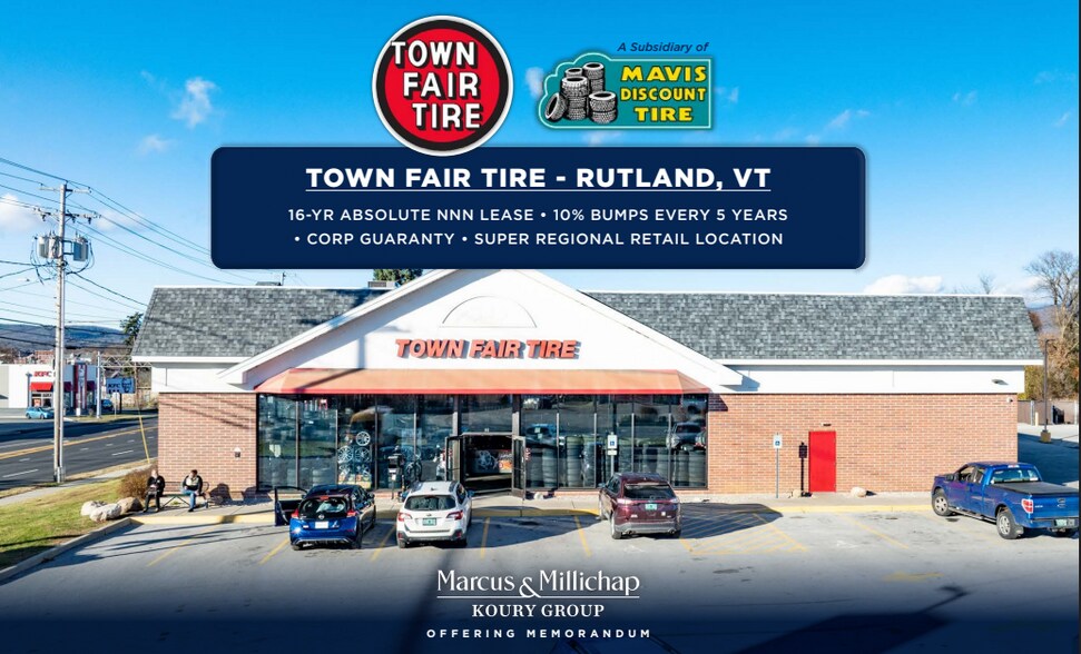 162 S Main St, Rutland, VT for sale - Building Photo - Image 1 of 2