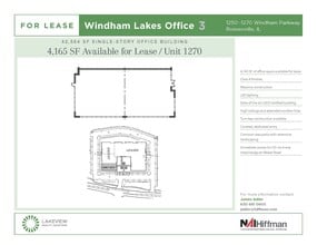 1250 Windham Pky, Romeoville, IL for lease Floor Plan- Image 1 of 1