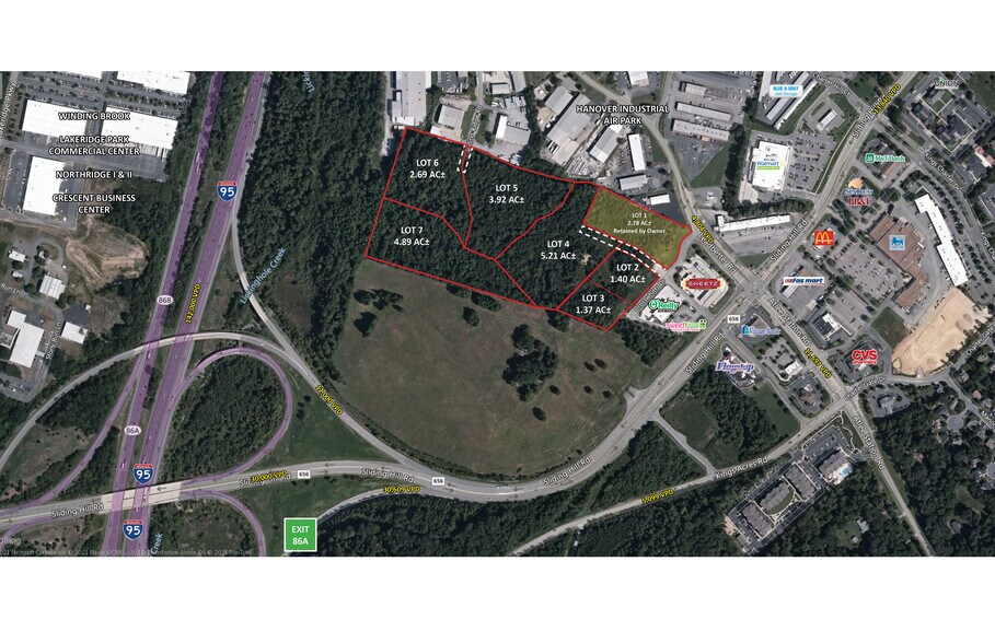 Crosswhitts Dr and Leadbetter Rd, Ashland, VA for sale - Building Photo - Image 1 of 1