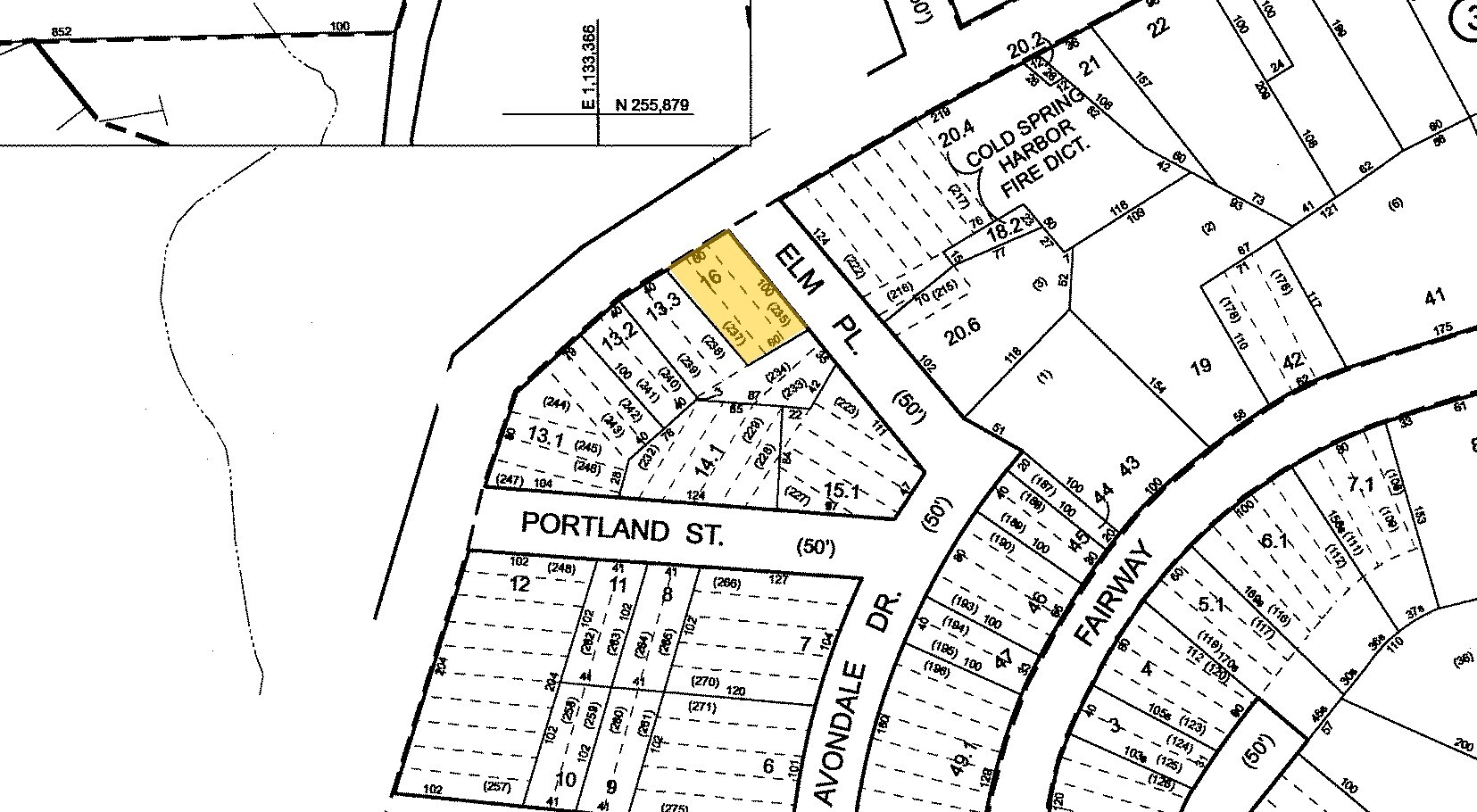 3 Harbor Rd, Cold Spring Harbor, NY for sale Plat Map- Image 1 of 1