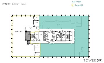 591 Camino de la Reina, San Diego, CA for lease Floor Plan- Image 1 of 1