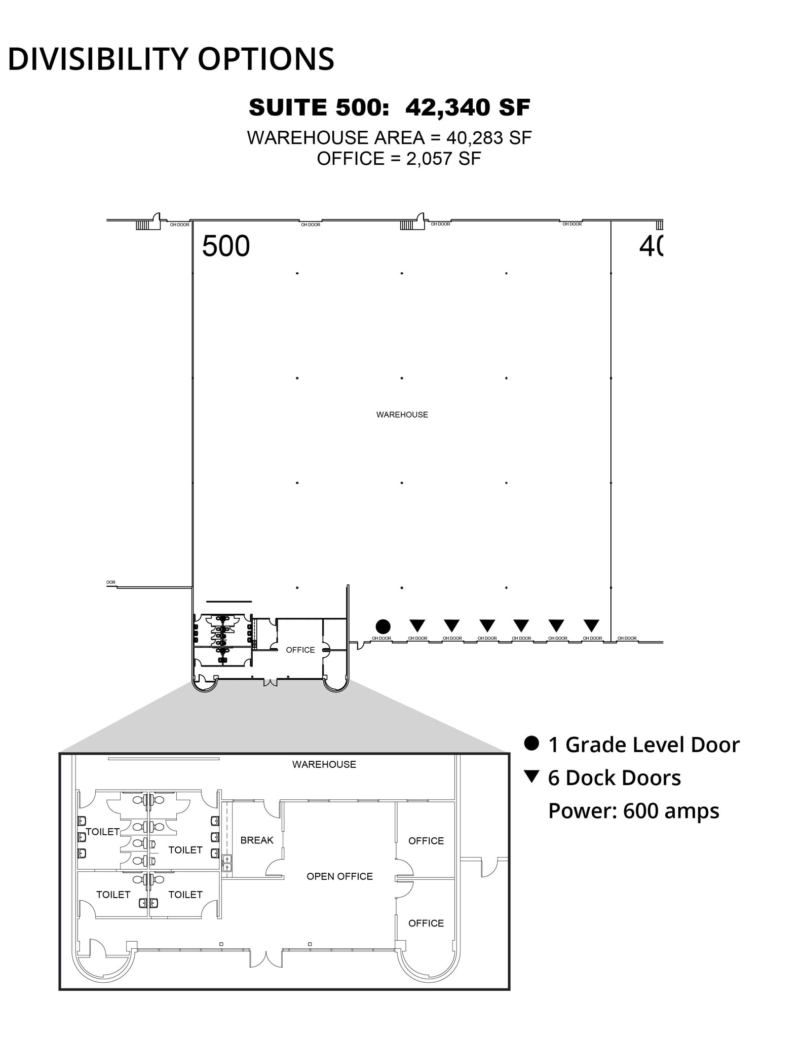 5302 W Buckeye Rd, Phoenix, AZ for lease Site Plan- Image 1 of 1