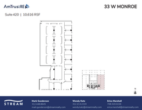 33 W Monroe St, Chicago, IL for lease Floor Plan- Image 1 of 1