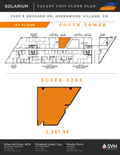 7400 E Orchard Rd, Greenwood Village, CO for lease Floor Plan- Image 1 of 1