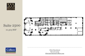 333 N Michigan Ave, Chicago, IL for lease Floor Plan- Image 1 of 1