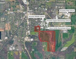 More details for 86.04 AC 8th Ave SE & El Paso St SE, Gravette, AR - Land for Sale