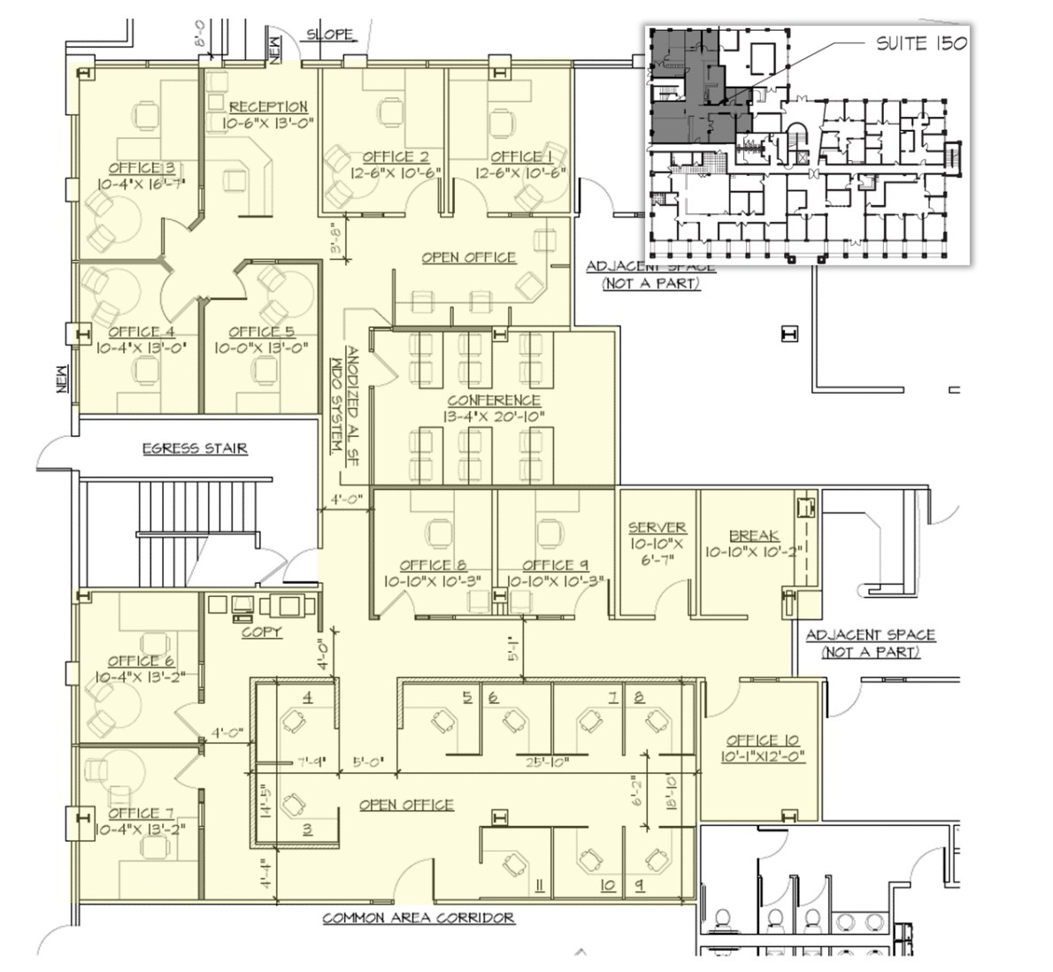 3430 E Sunrise Dr, Tucson, AZ for lease Floor Plan- Image 1 of 1