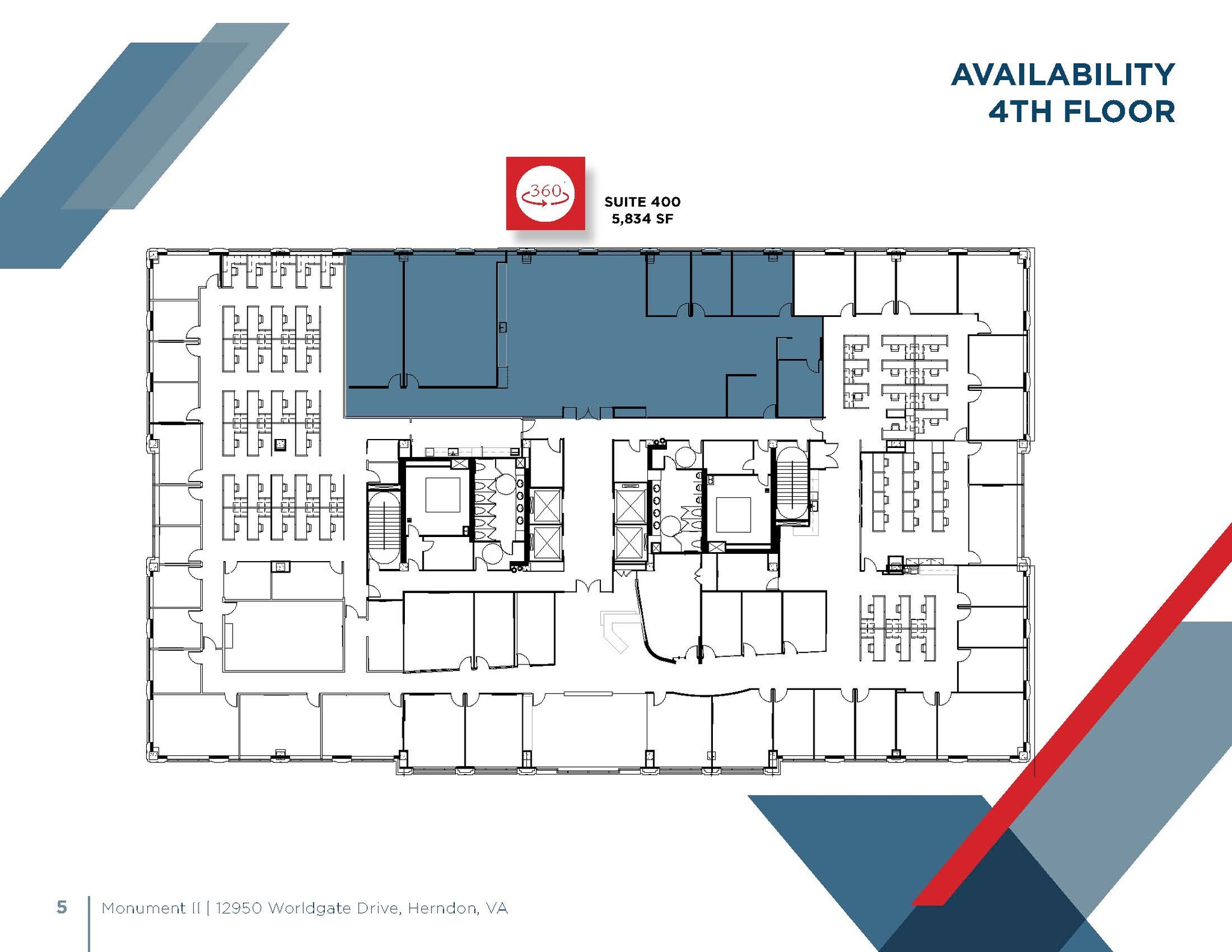 12950 Worldgate Dr, Herndon, VA for lease Floor Plan- Image 1 of 1