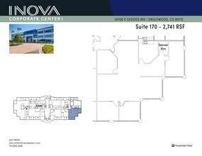 10700 E Geddes Ave, Englewood, CO for lease Site Plan- Image 2 of 2