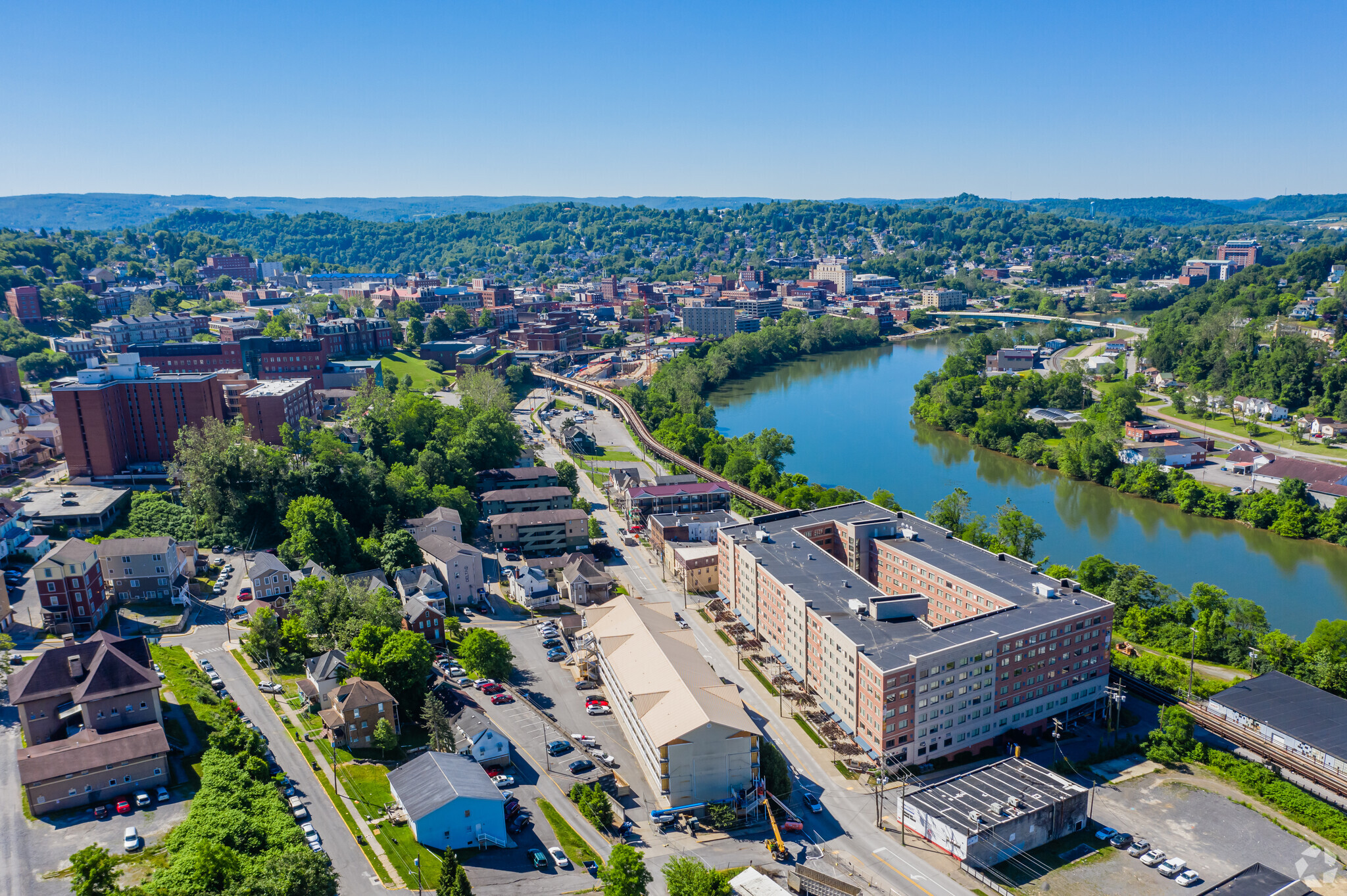 331 Beechurst Ave, Morgantown, WV for sale Aerial- Image 1 of 1