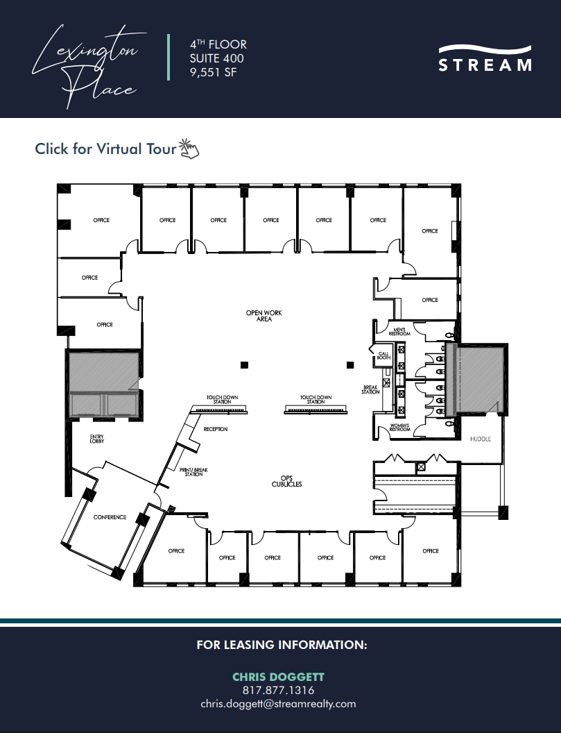 930 W 1st St, Fort Worth, TX for lease Floor Plan- Image 1 of 1