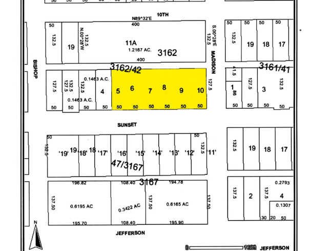 315-325 Sunset Ave, Dallas, TX for sale Plat Map- Image 1 of 1