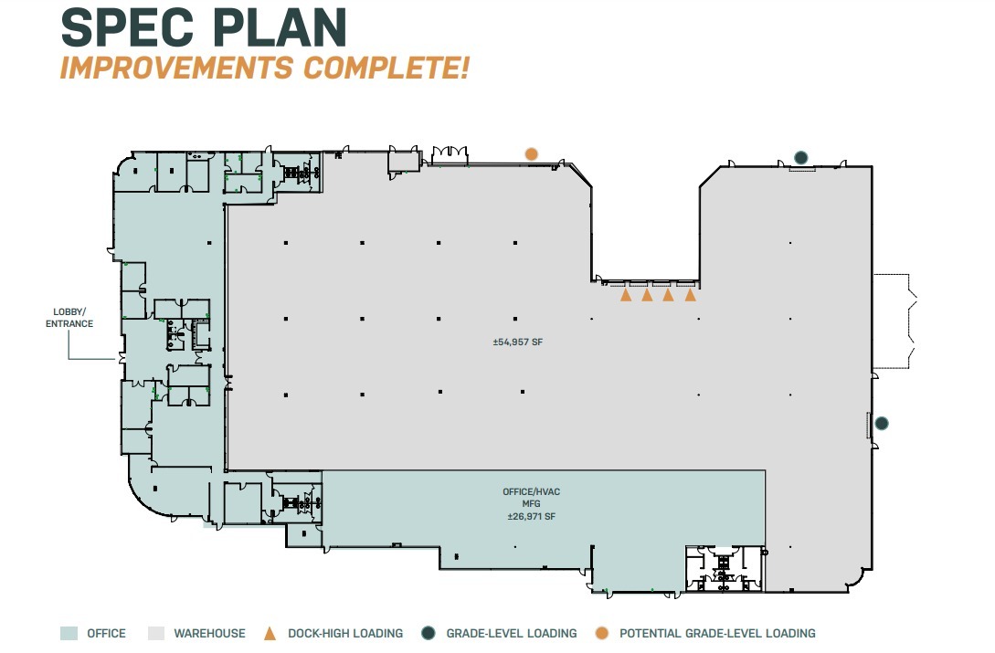 1395 Aspen Way, Vista, CA for lease Floor Plan- Image 1 of 2