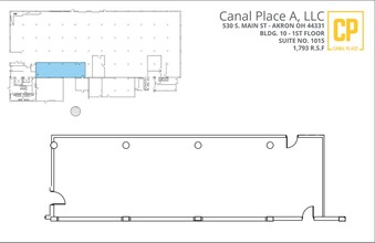 540 S Main St, Akron, OH for lease Floor Plan- Image 1 of 1