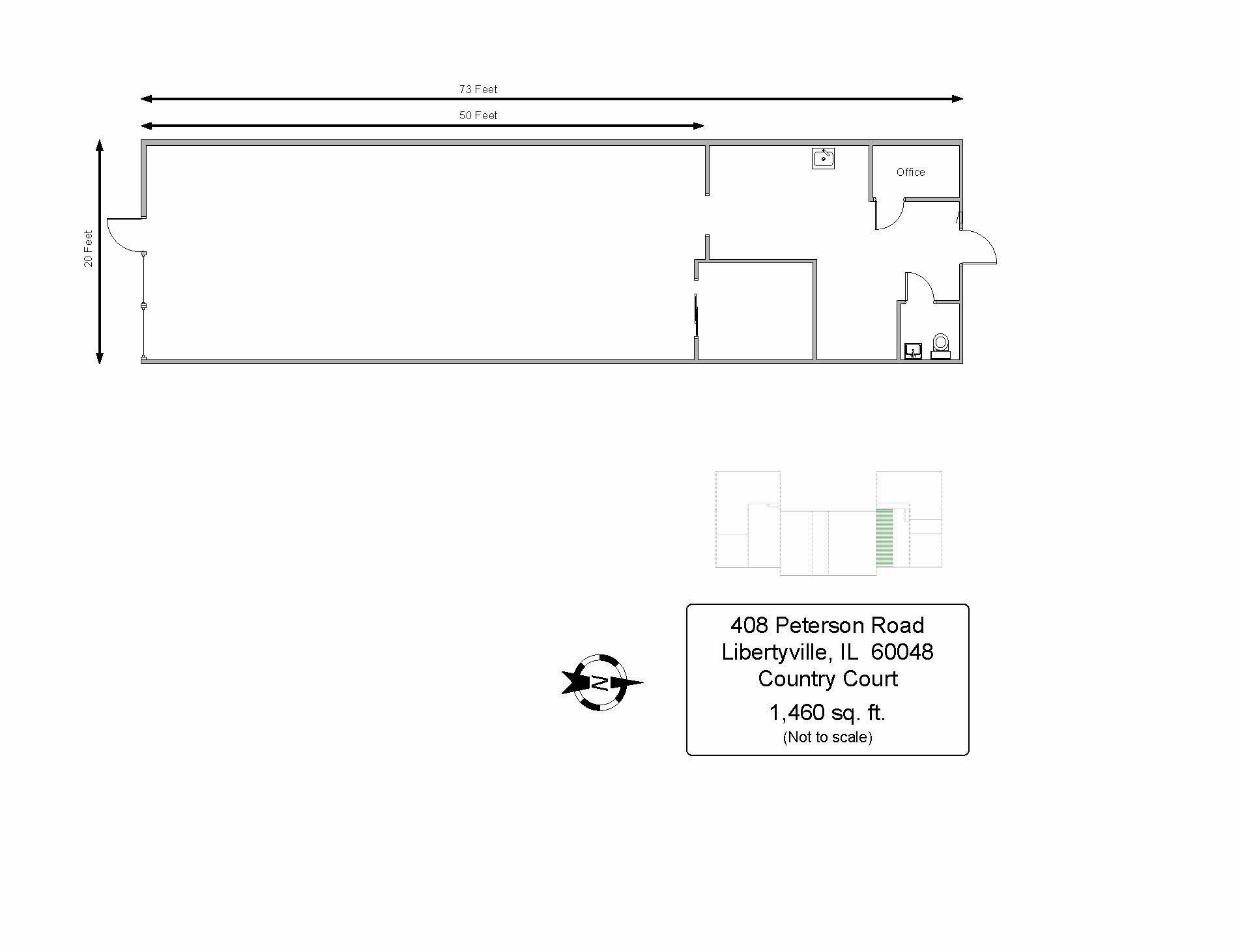 394-454 Peterson Rd, Libertyville, IL for lease Floor Plan- Image 1 of 1