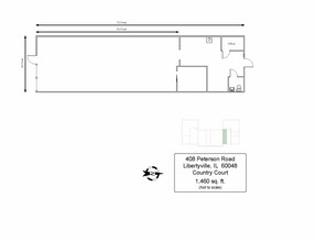 394-454 Peterson Rd, Libertyville, IL for lease Floor Plan- Image 1 of 1