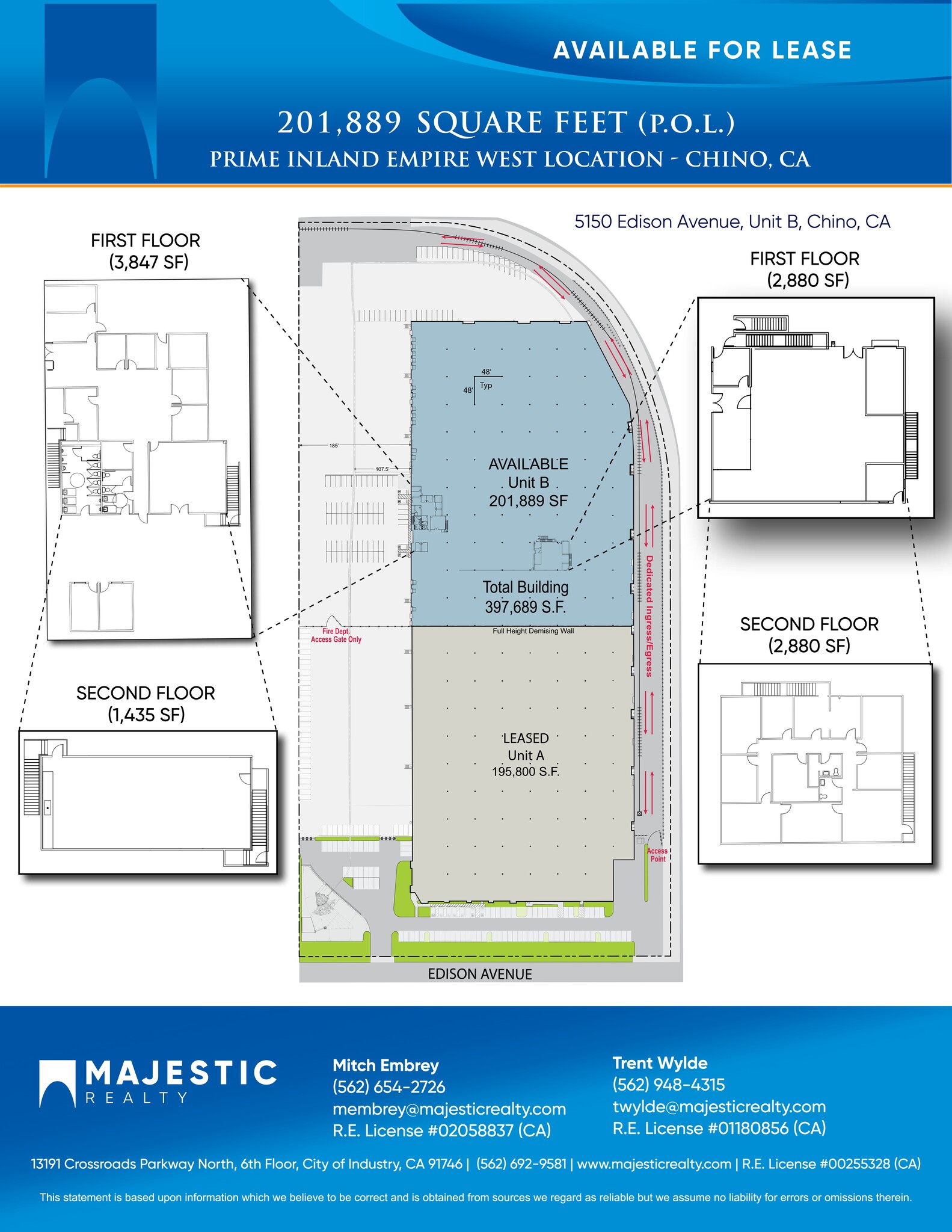 5150 Edison Ave, Chino, CA for lease Site Plan- Image 1 of 1