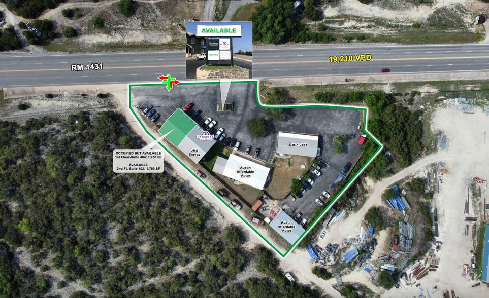 19621 FM 1431, Jonestown, TX for lease - Building Photo - Image 2 of 4