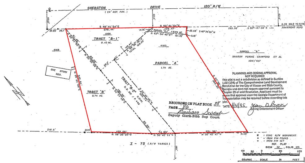 4162 Sheraton Dr, Macon-Bibb, GA for sale - Plat Map - Image 2 of 4
