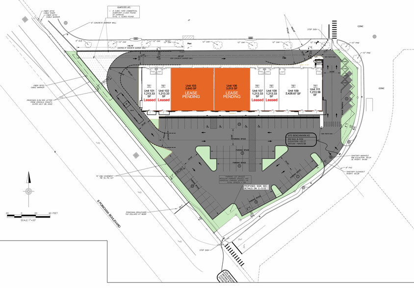 4451 Poinciana blvd, Kissimmee, FL for lease - Site Plan - Image 2 of 5