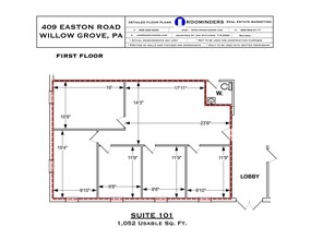 409 Easton Rd, Willow Grove, PA for lease Site Plan- Image 2 of 2