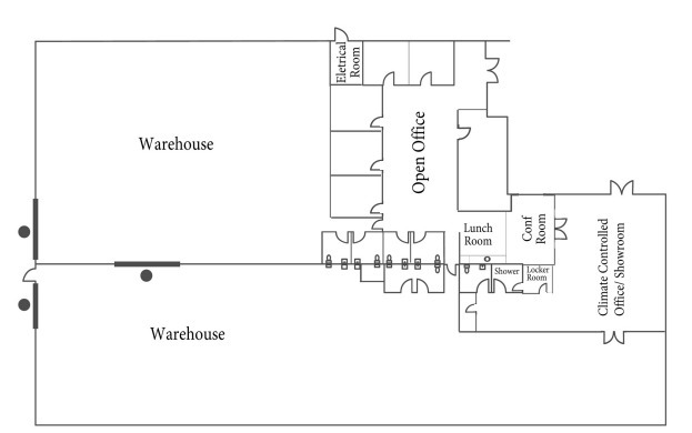 2485 Coral St, Vista, CA for lease Floor Plan- Image 1 of 1