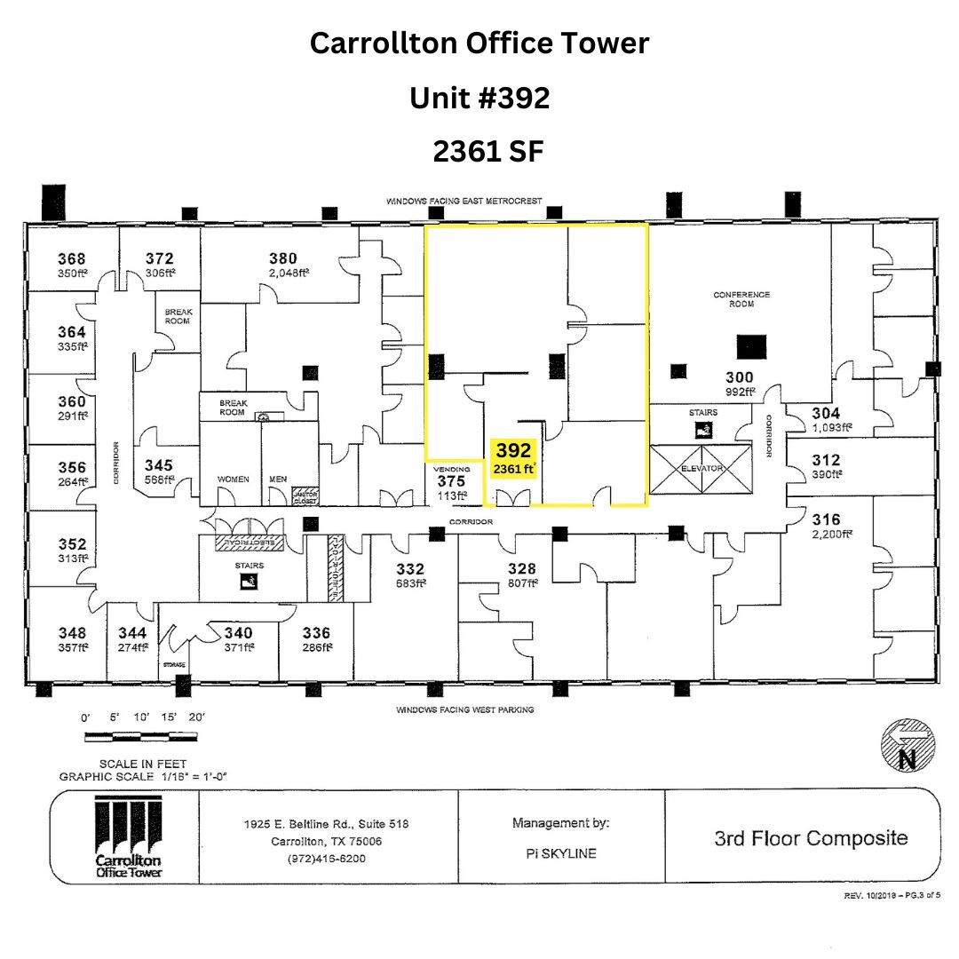 1925 E Belt Line Rd, Carrollton, TX for lease Floor Plan- Image 1 of 1