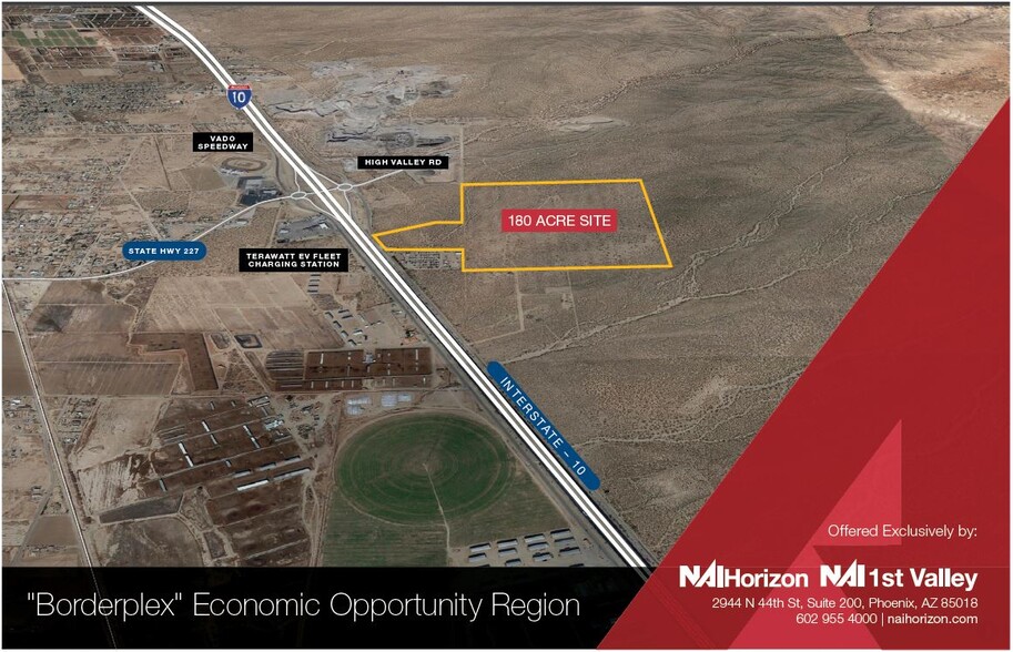 SEC I-10 & High Valley Rd, Vado, NM for sale - Aerial - Image 1 of 2