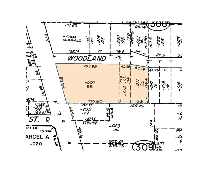 3179 S Highland Dr, Millcreek, UT for lease - Plat Map - Image 2 of 4