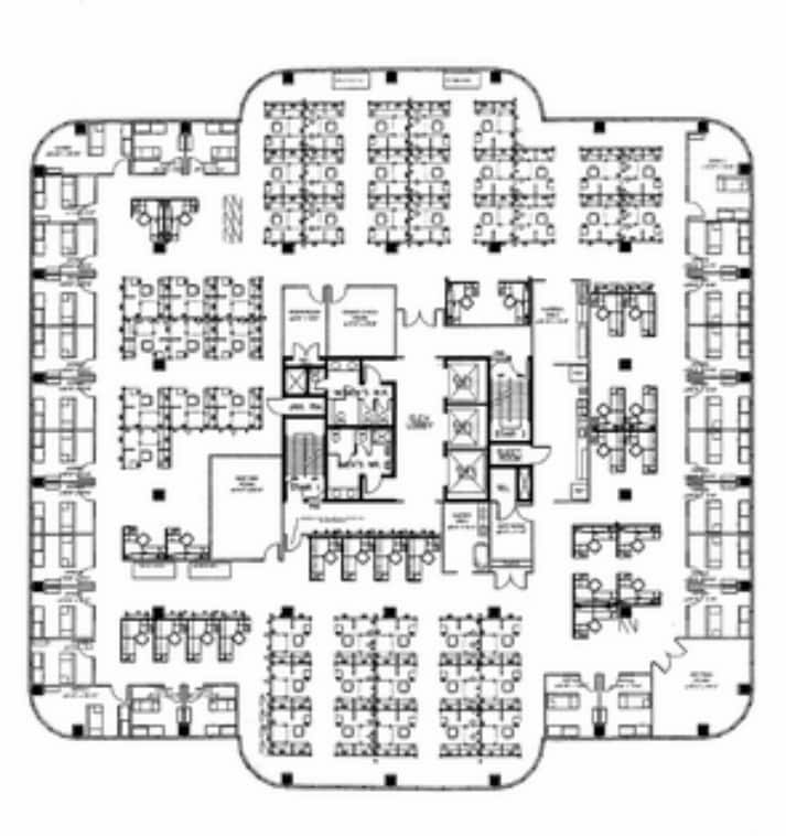 5945-5955 Airport Rd, Mississauga, ON for lease Floor Plan- Image 1 of 4