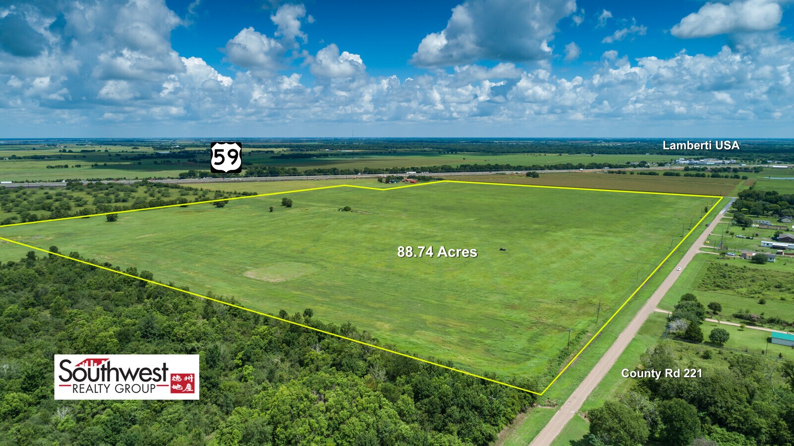 county road 221 (Hawes Blvd.), Hungerford, TX 77448