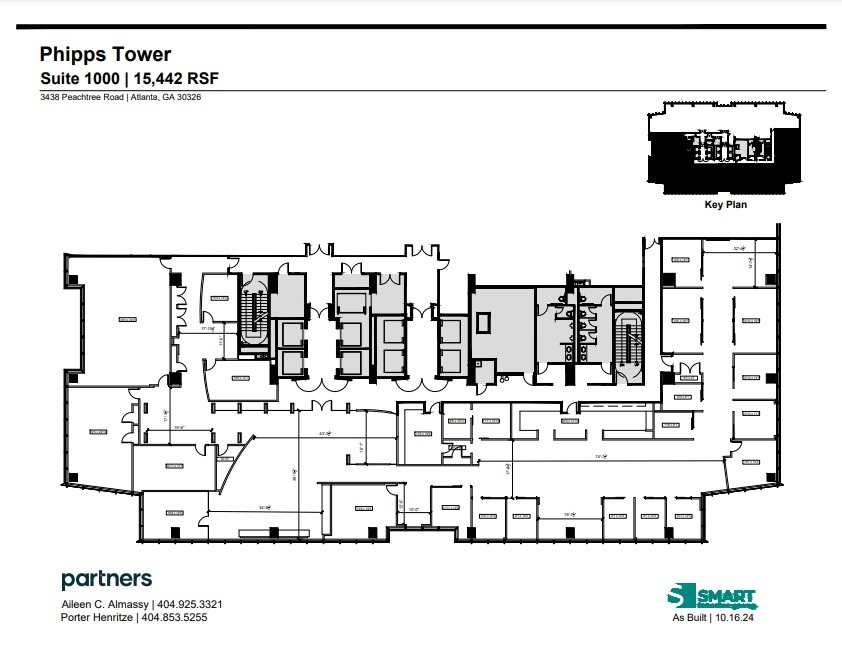 3438 Peachtree Rd NE, Atlanta, GA for lease Floor Plan- Image 1 of 1