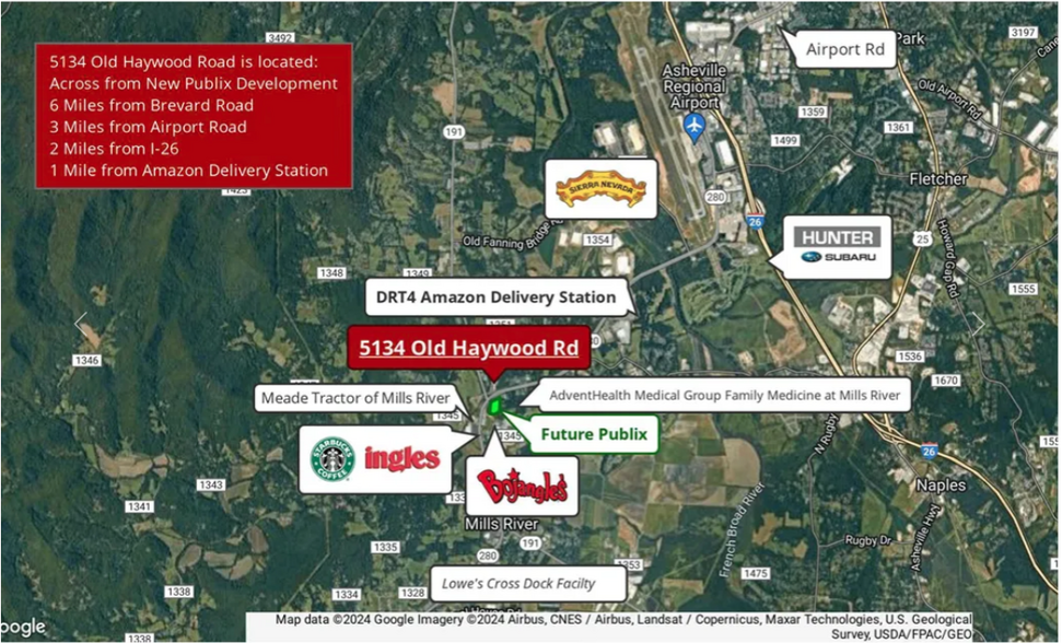 5134 Old Haywood Rd, Mills River, NC 28759 - Flex for Lease | LoopNet