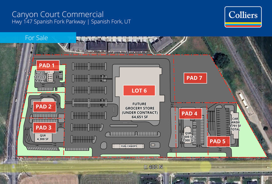 Hwy 147 (400 N) Spanish Fork Pkwy, Spanish Fork, UT for sale - Building Photo - Image 1 of 3