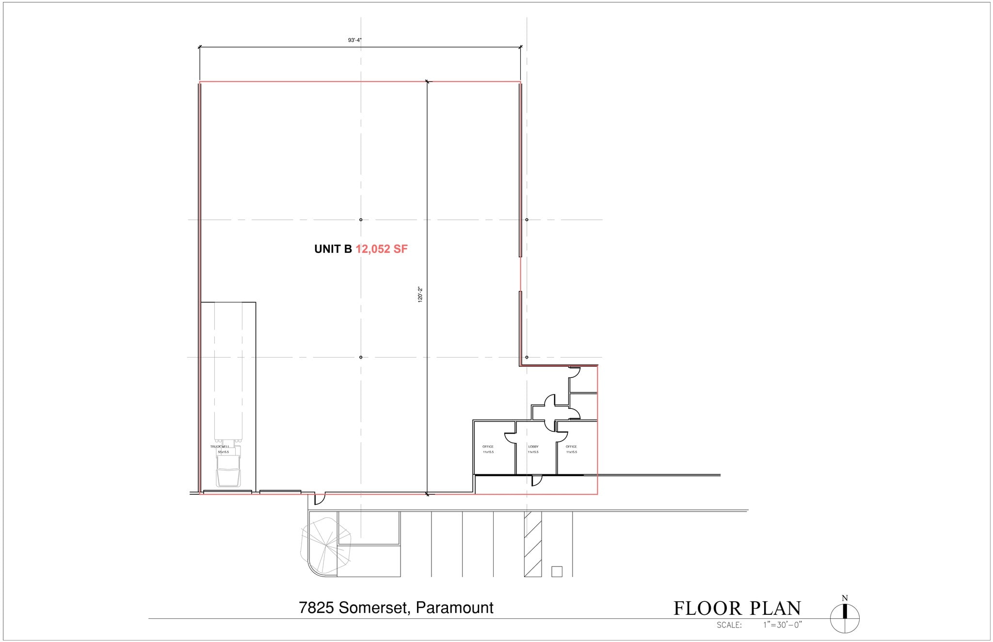 7825 Somerset Blvd, Paramount, CA for lease Site Plan- Image 1 of 1