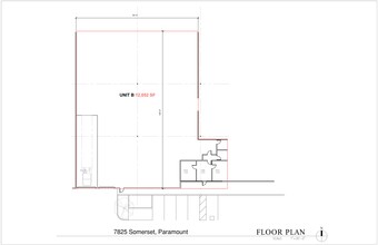 7825 Somerset Blvd, Paramount, CA for lease Site Plan- Image 1 of 1